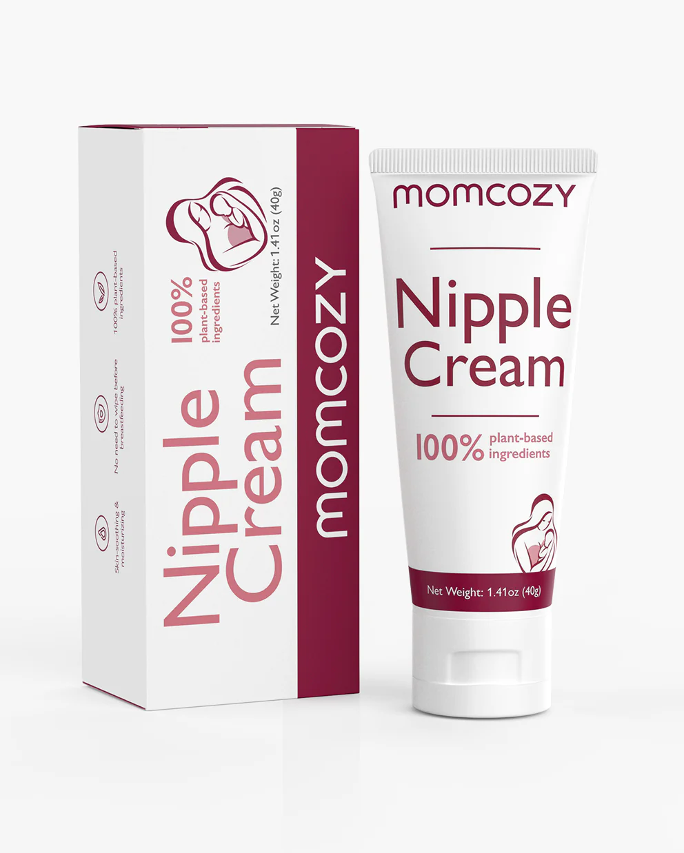 100% Natural Nipple Cream for Breastfeeding - Lanolin-free - Image 8