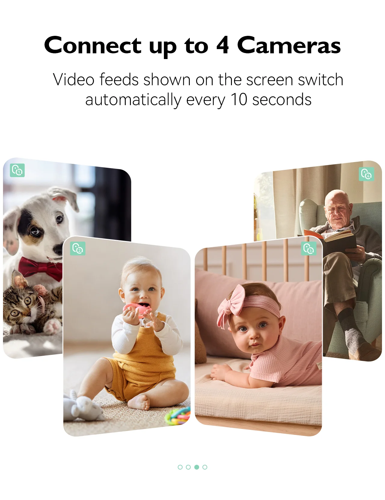 1080p Full HD Camera for Video Baby Monitor BM03 - Image 8
