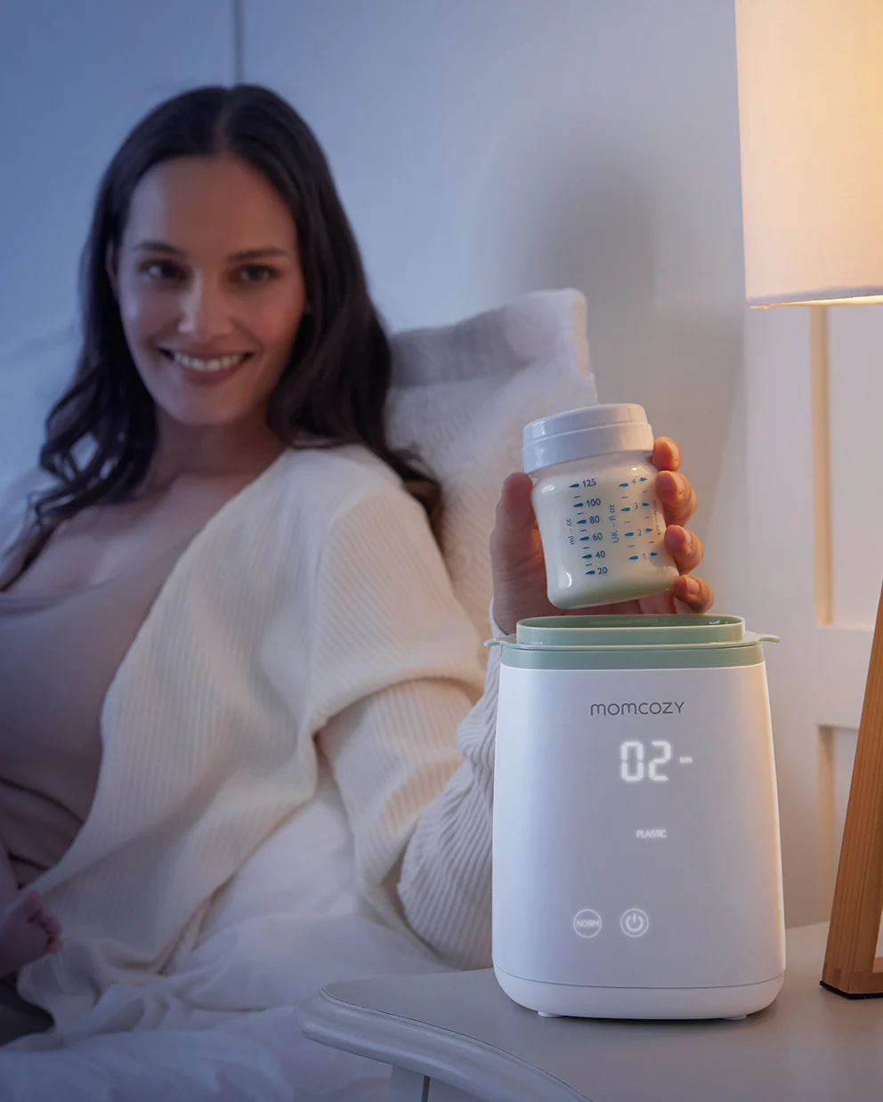 6-in-1 Fast Baby Bottle Warmer and 120 Count Breastmilk Storage Bags - Image 6