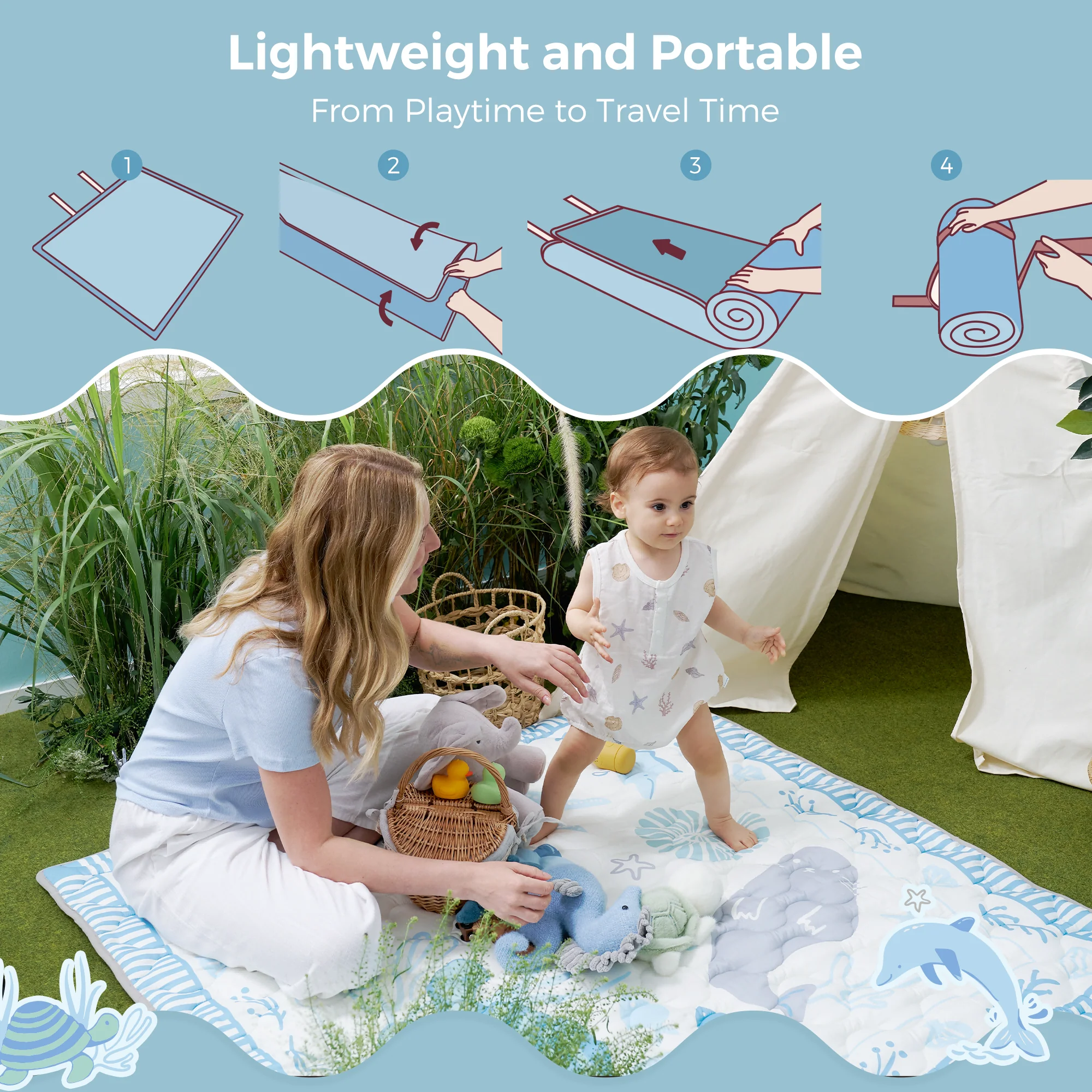 Momcozy Baby Portable Playmat - Image 8