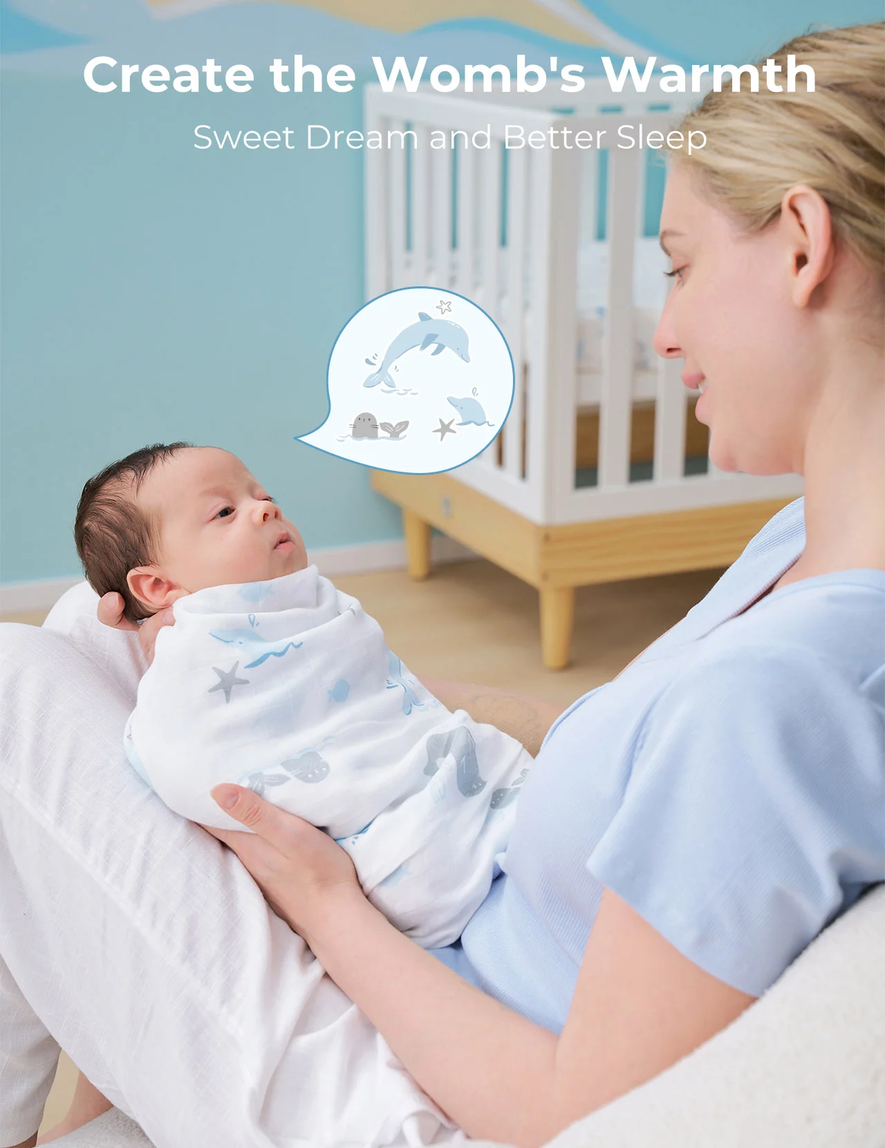Momcozy Baby Swaddle - Image 4