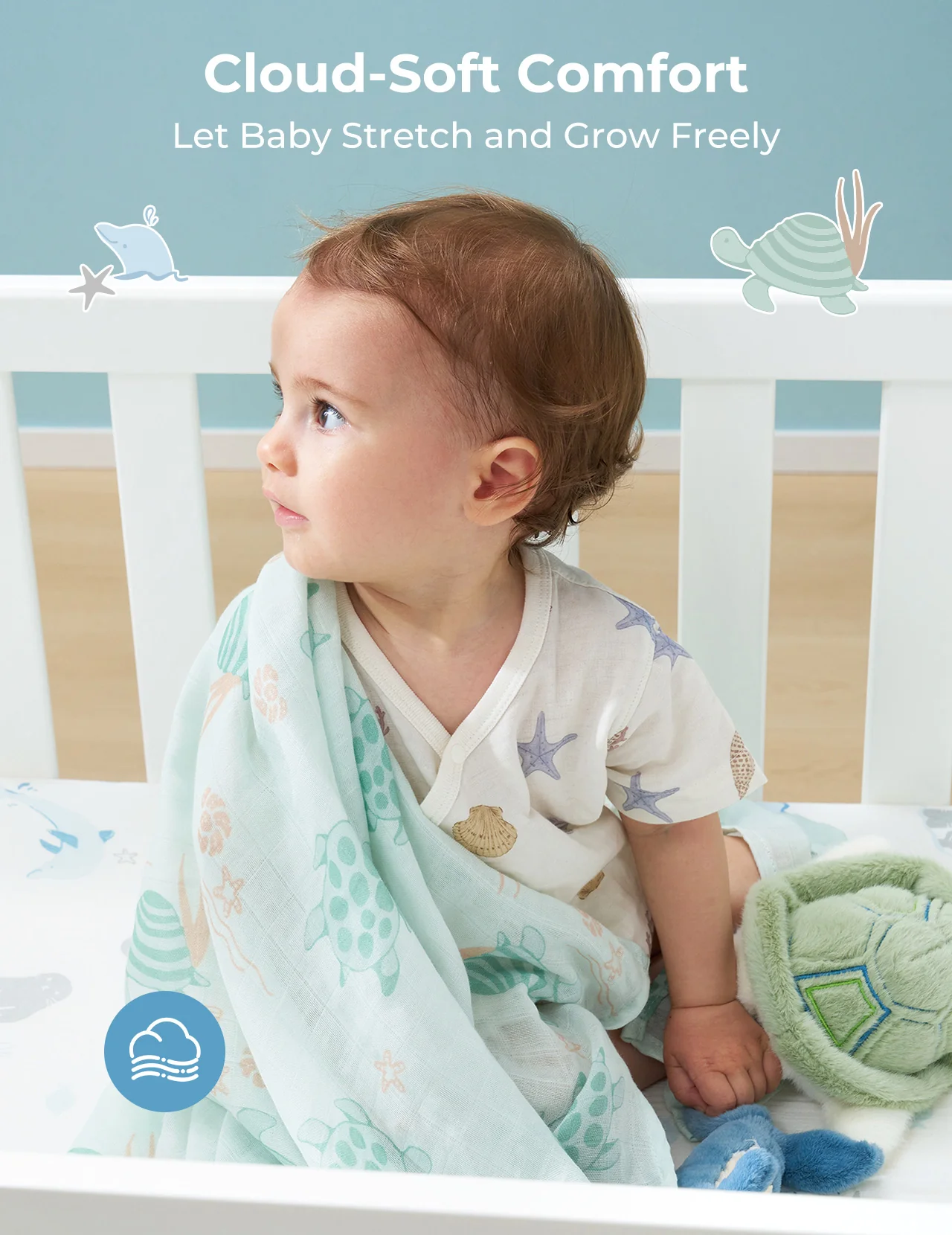 Momcozy Baby Swaddle - Image 5