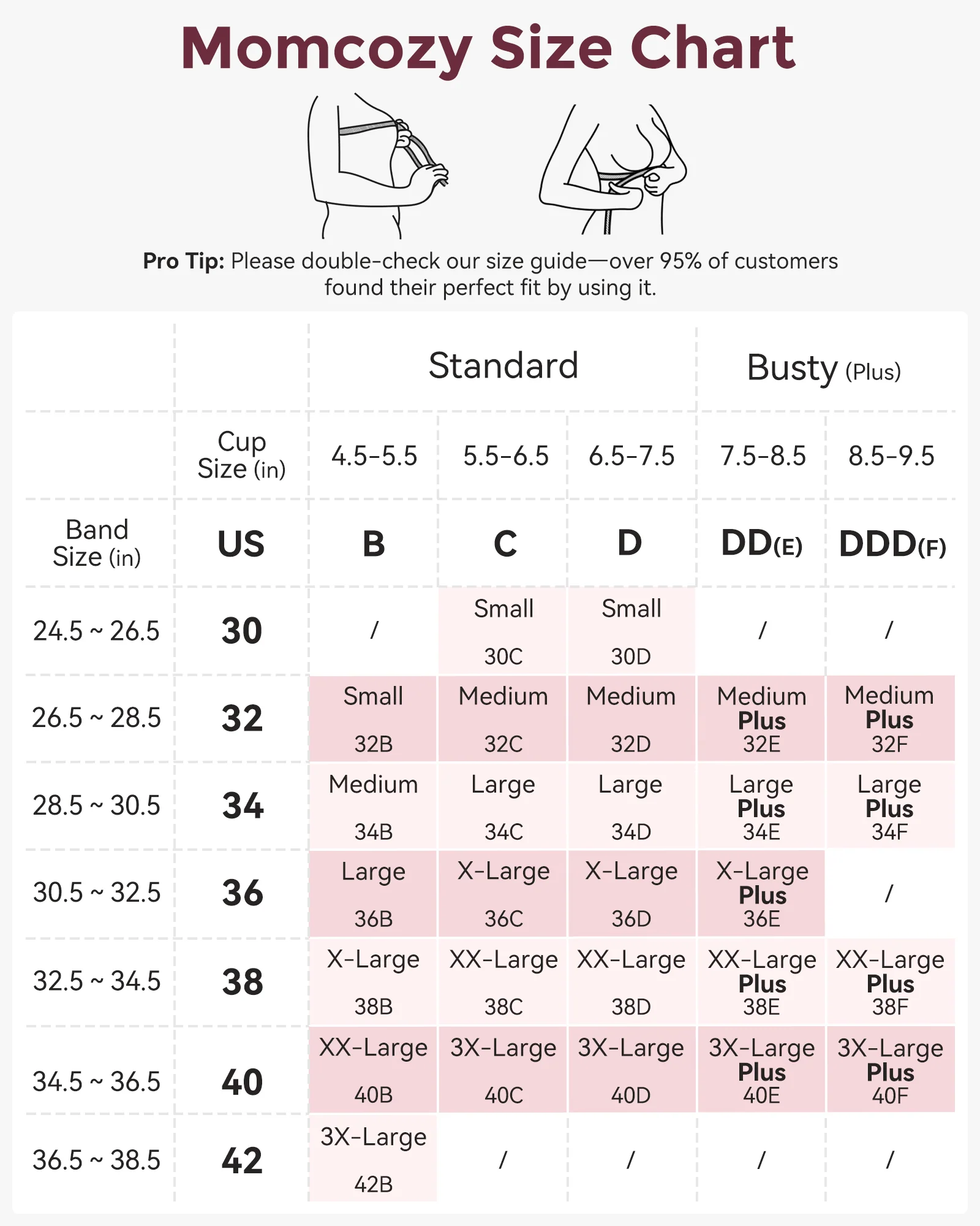 Jelly Strip Seamless Nursing Bra YN46 - Image 76