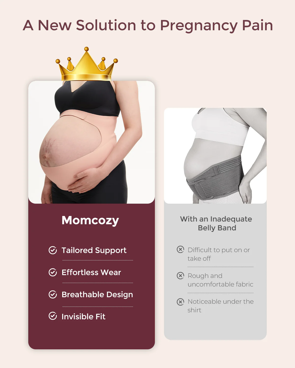 BumpEase - Momcozy Ergonest Maternity Belly Band - Image 33
