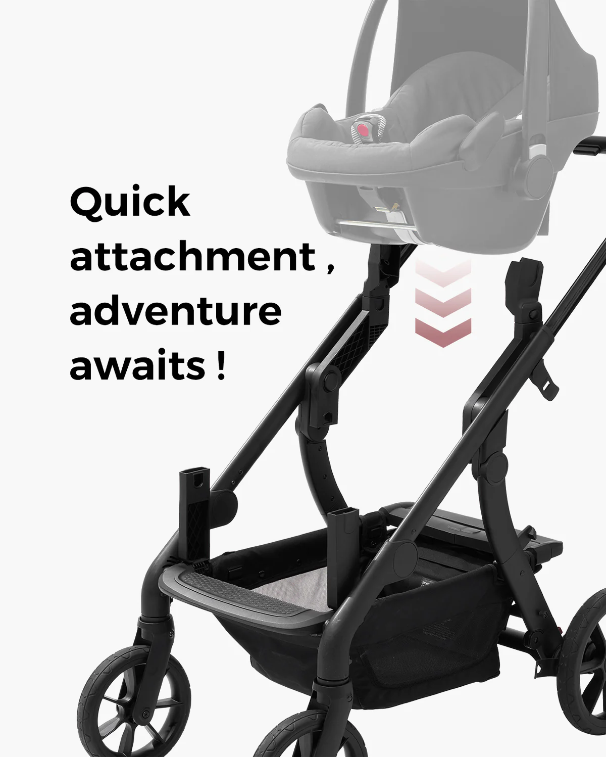 Car Seat Adapter for Momcozy ChangeGo Baby Stroller - Image 3