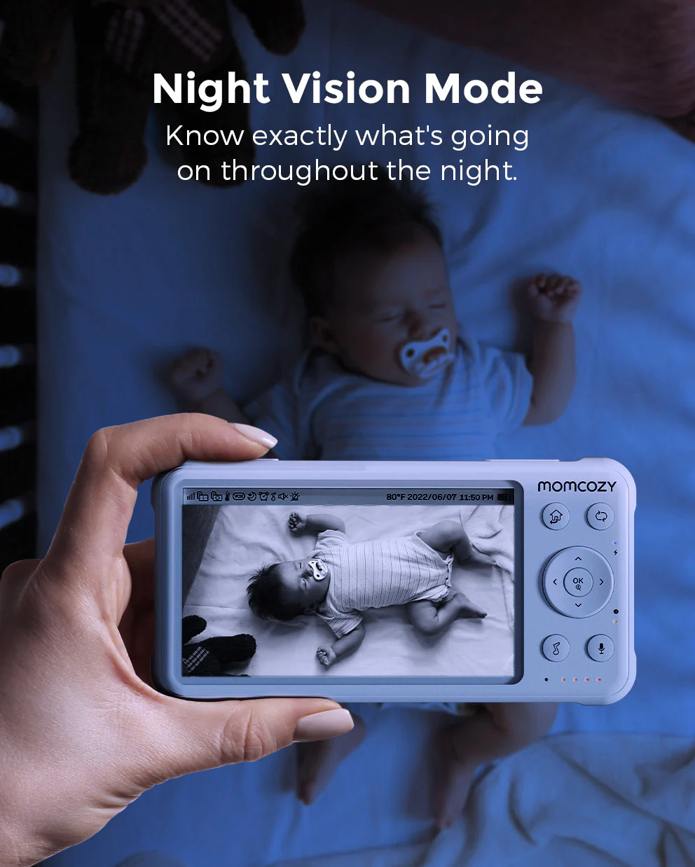 Baby Care Bundle: Portable Baby Sound Machine and One Baby Monitor - Image 4