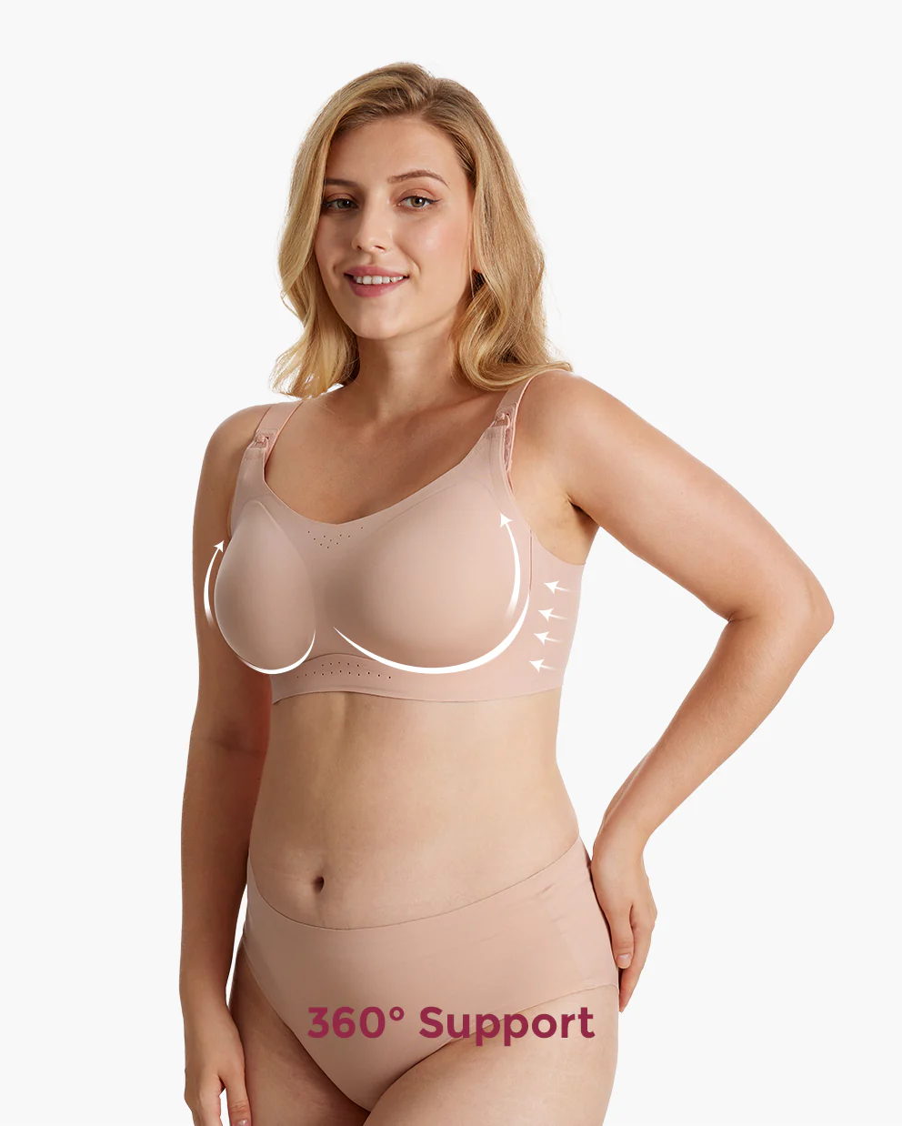 CozyFitClasp Wearable Breast Pumping Bra-HF006 - Image 7