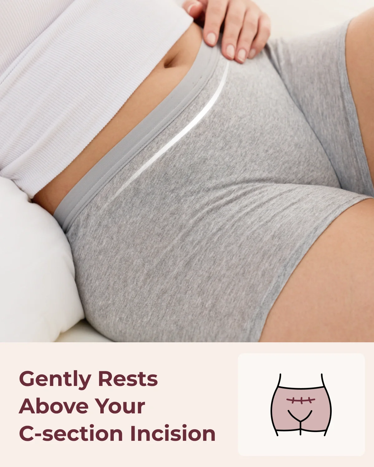Disposable Postpartum Boyshort Underwear - Image 3