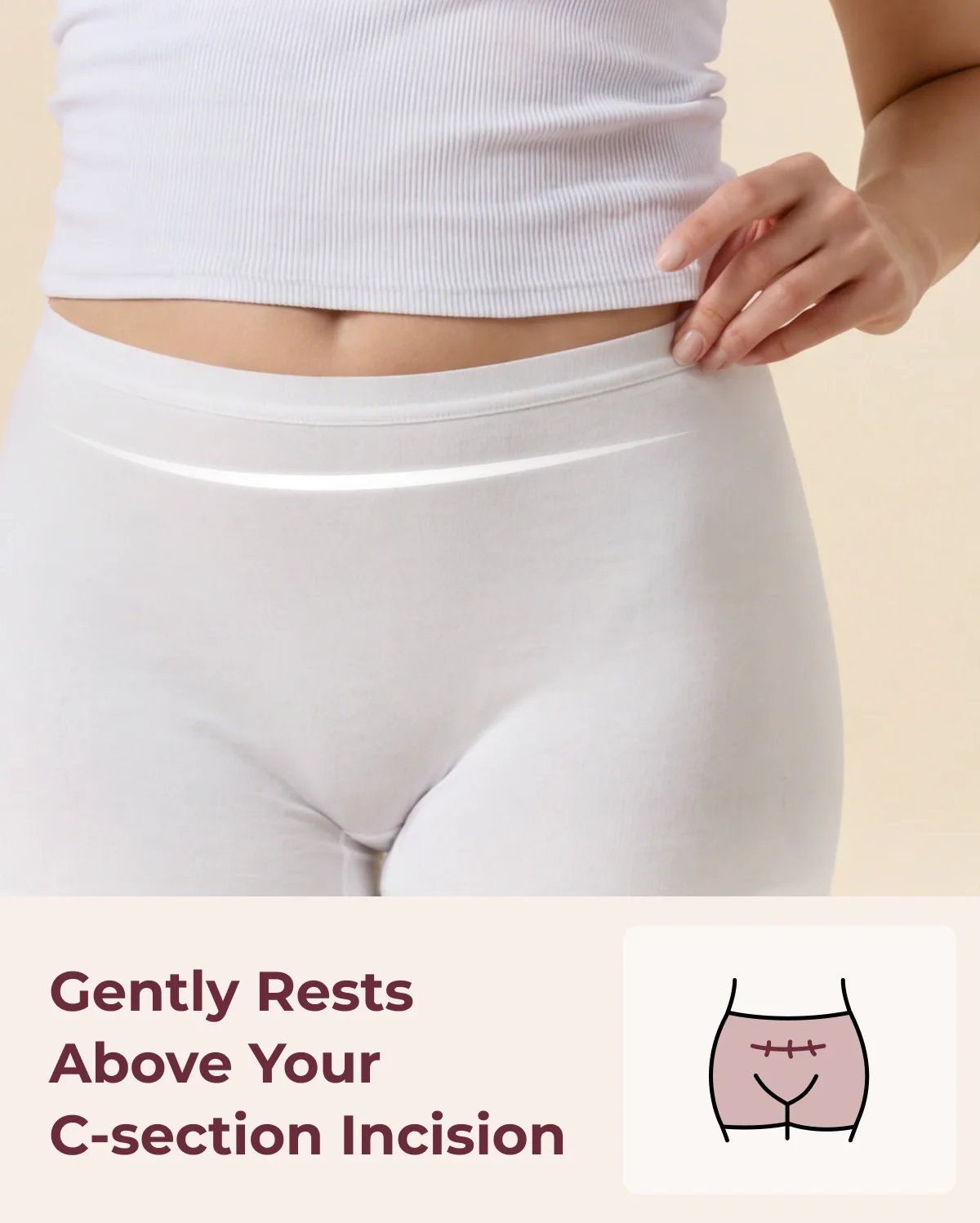 Disposable Postpartum Boyshort Underwear - Image 8