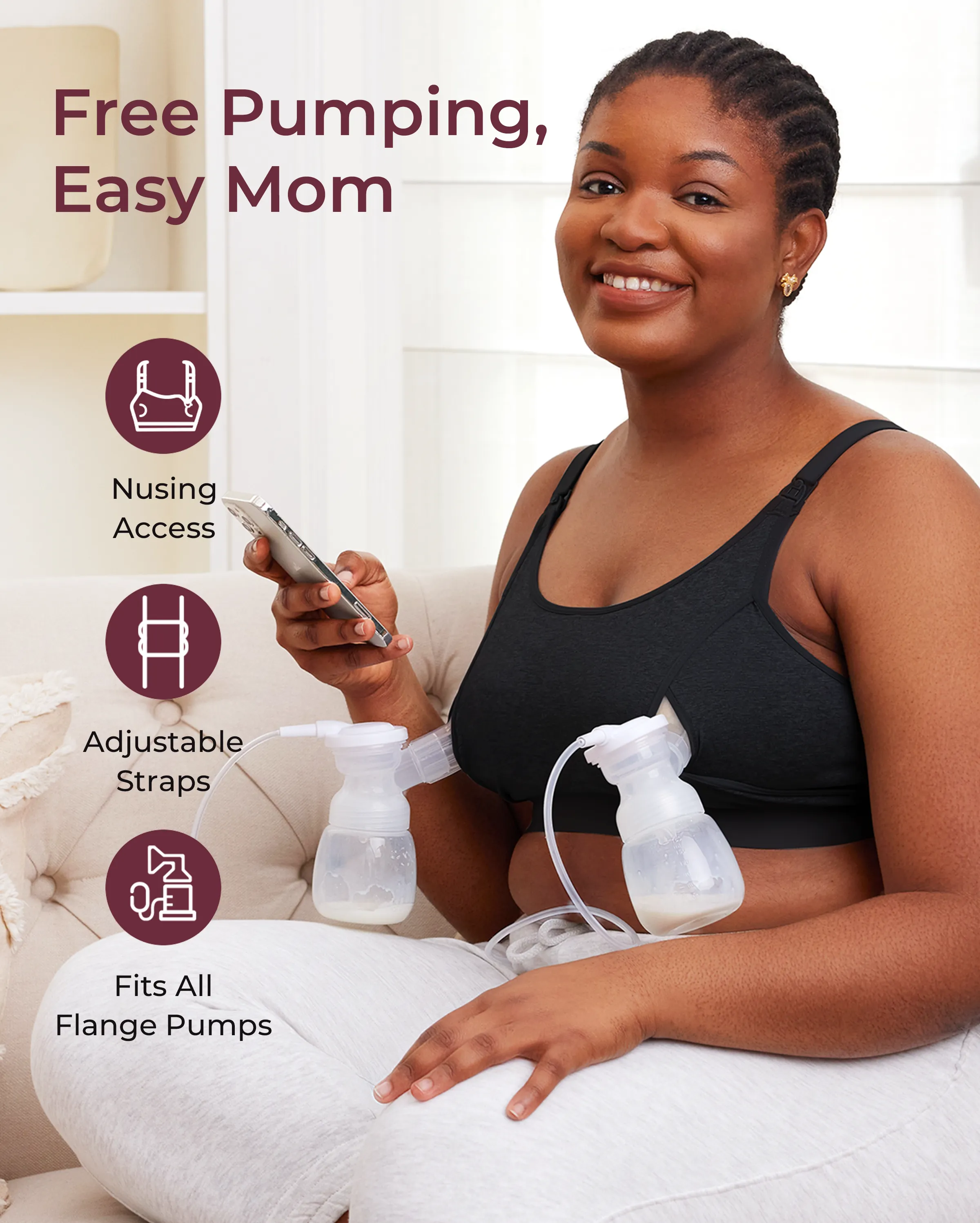 Basic Nursing & Pumping Bra - Image 12