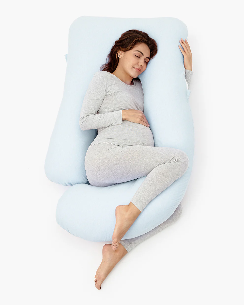 Huggable - U Shaped Cotton Maternity Body Pillow - Image 7