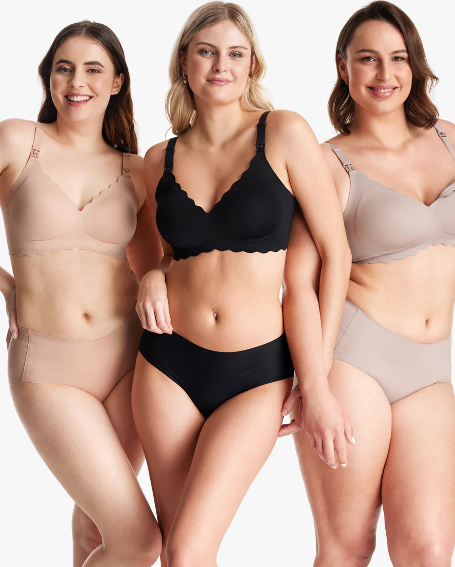 Jelly Strip Seamless Nursing Bra YN46 - Image 6