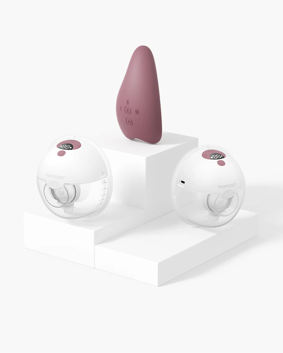 M5 Smart Massager Bundle: Double M5 Smart Wearable Breast Pump and One Breast Massager - Image 10