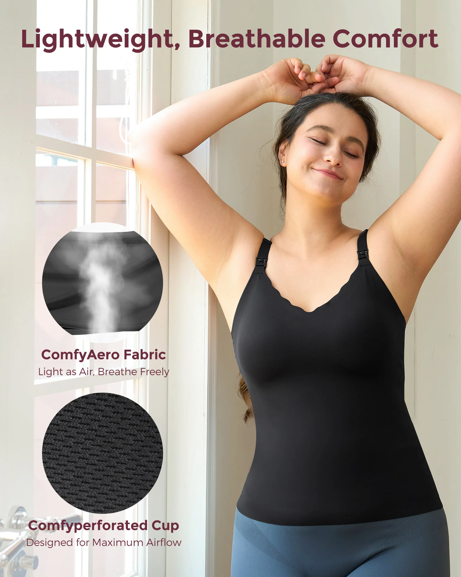 Maternity Nursing Tank Top - Image 14