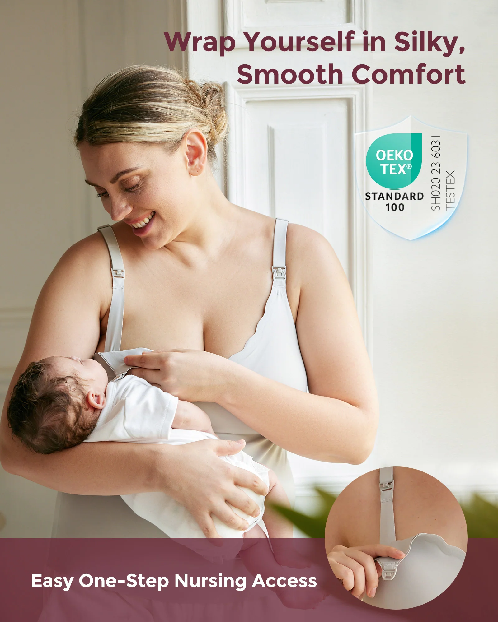 Maternity Nursing Tank Top - Image 3