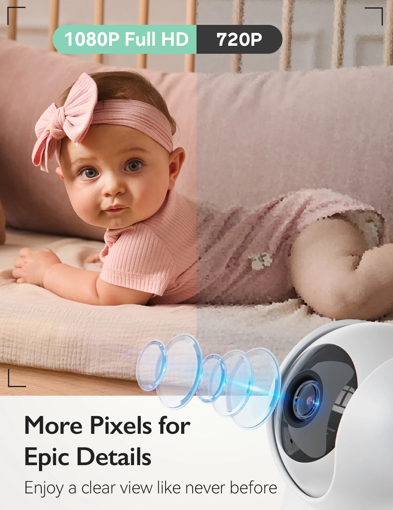 Momcozy 5.5-inch Full HD Video Baby Monitor - BM03 - Image 15