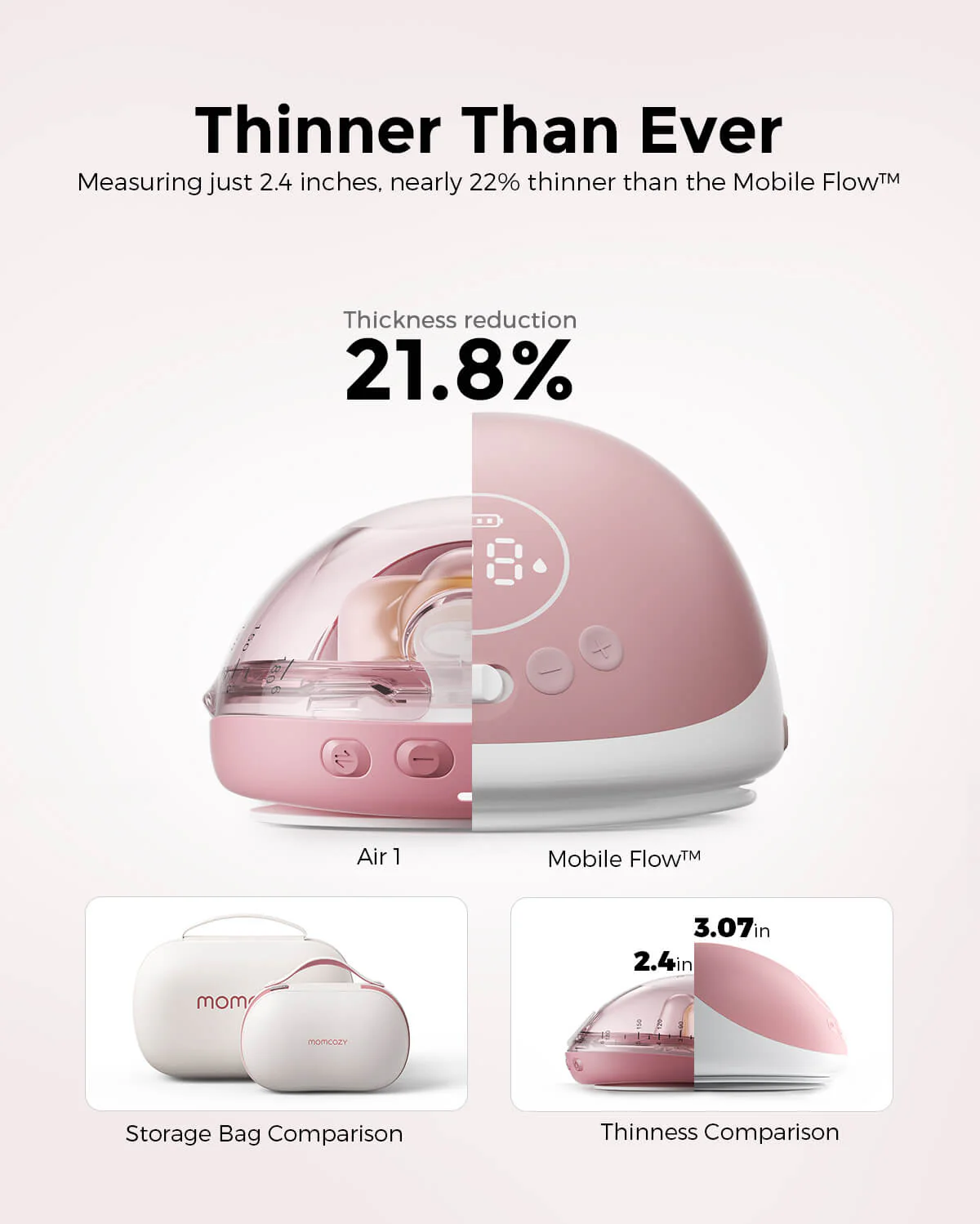 Momcozy Air 1 Ultra-slim Breast Pump - Image 5