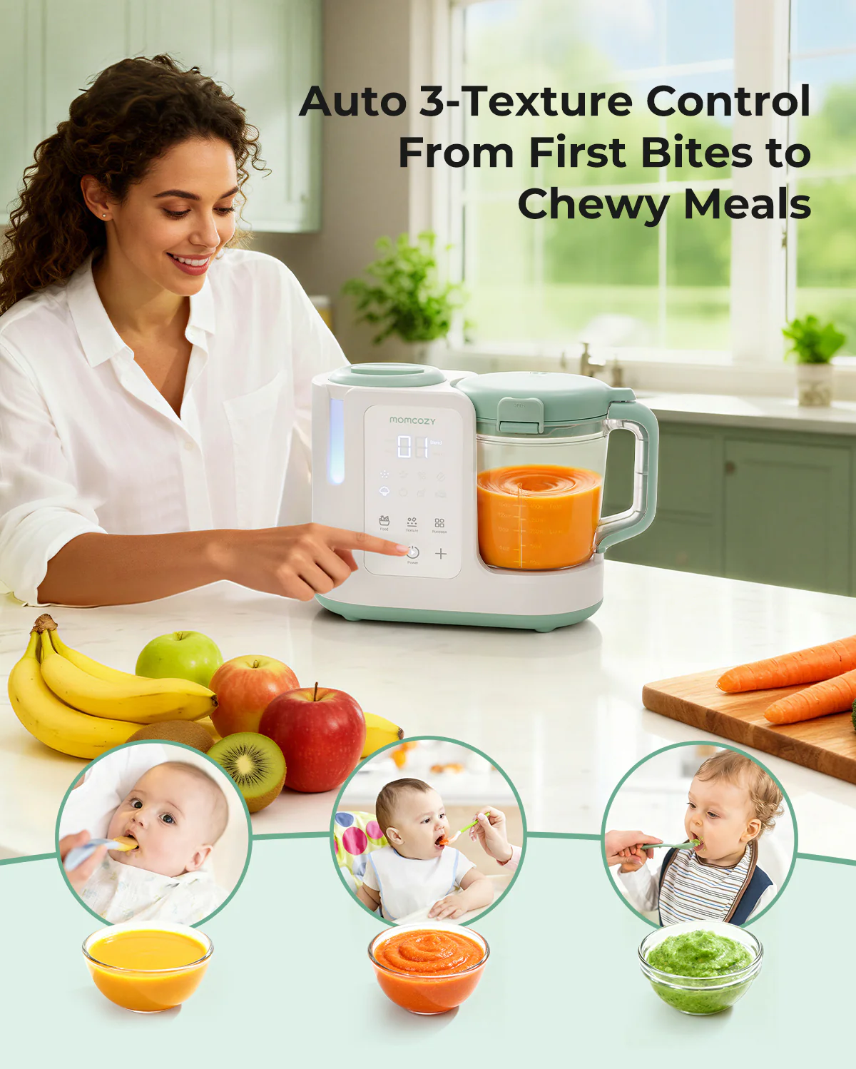 Momcozy AutoMeal Baby Food Maker - Image 4