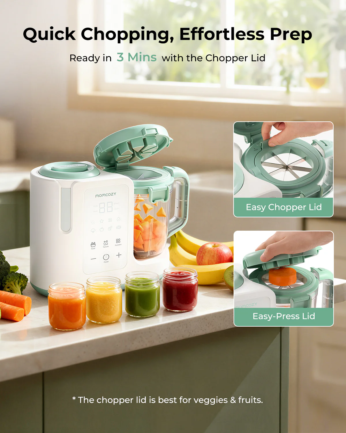 Momcozy AutoMeal Baby Food Maker - Image 7