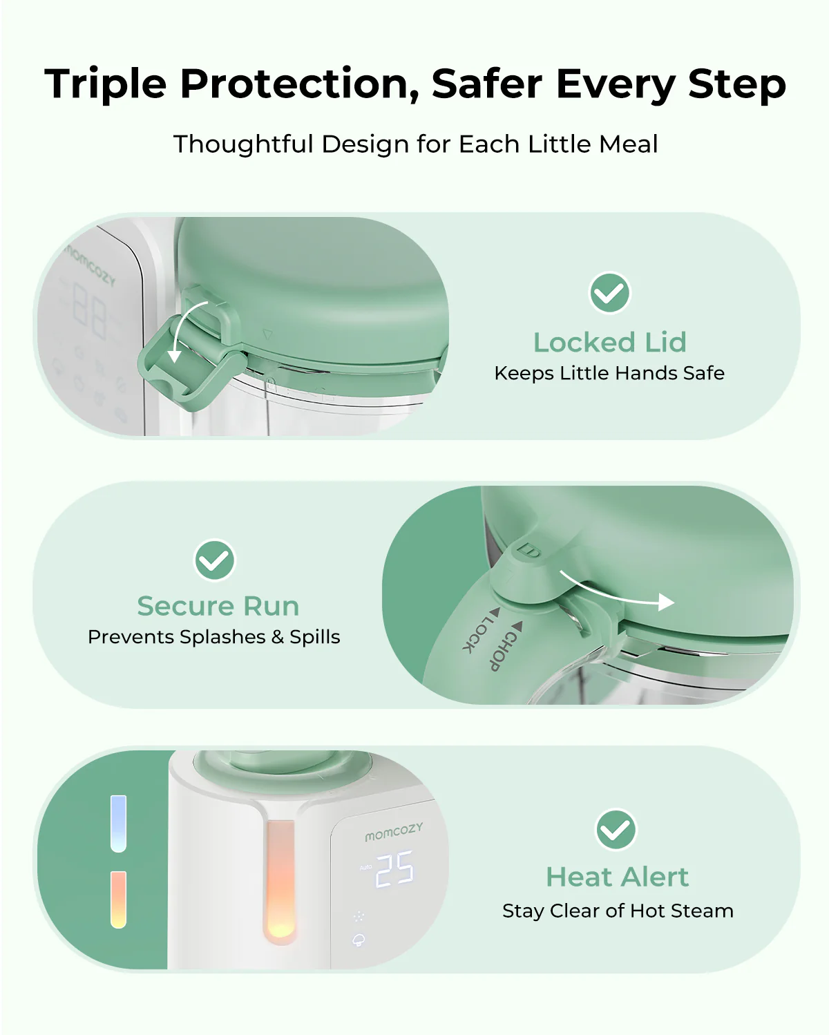 Momcozy AutoMeal Baby Food Maker - Image 9