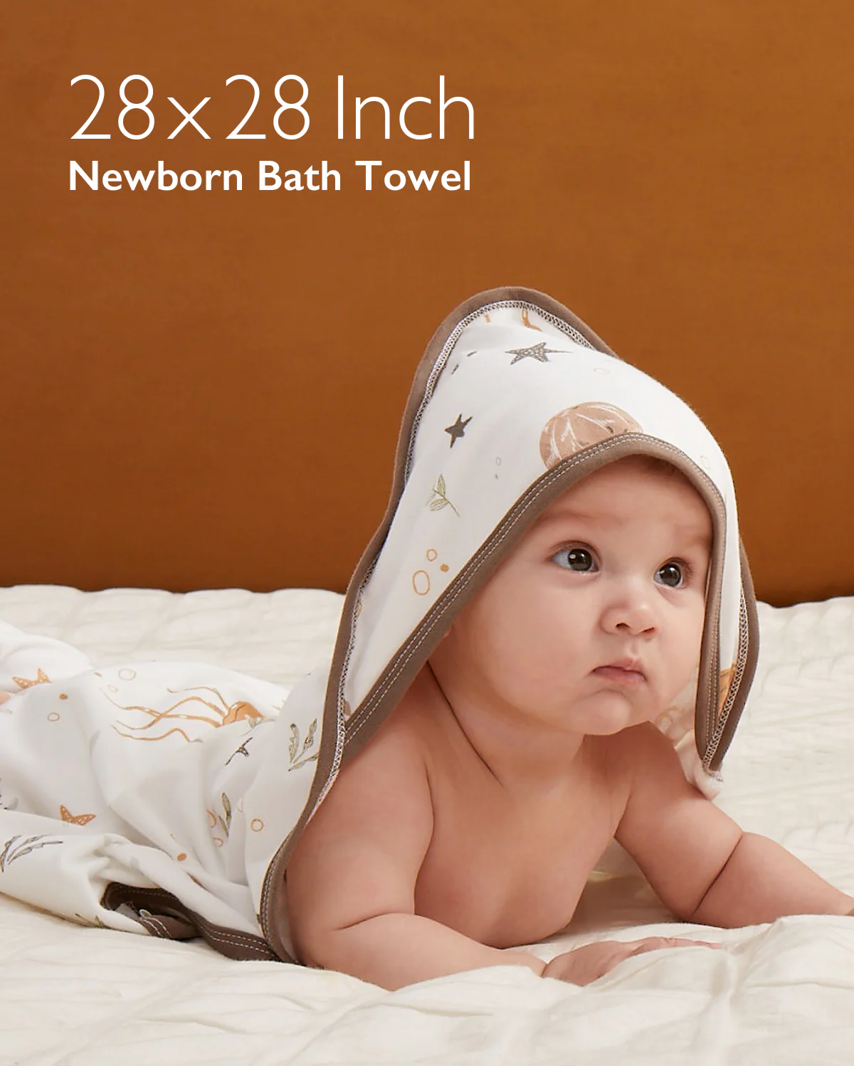 Baby Hooded Towel for Newborn Shower - 2-Pack - Image 20