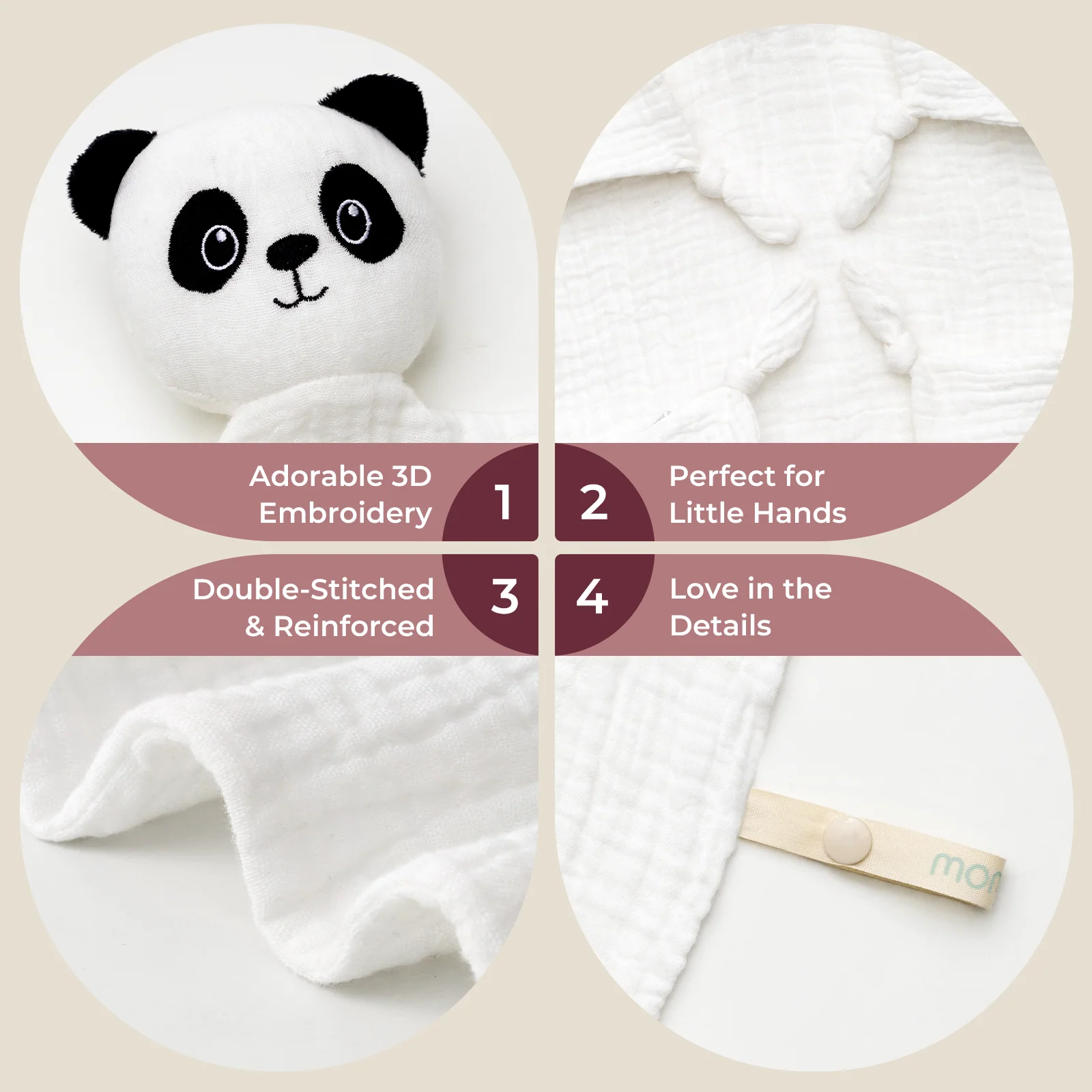 Momcozy Baby Security Blanket – Perfect Newborn Gift - Image 18