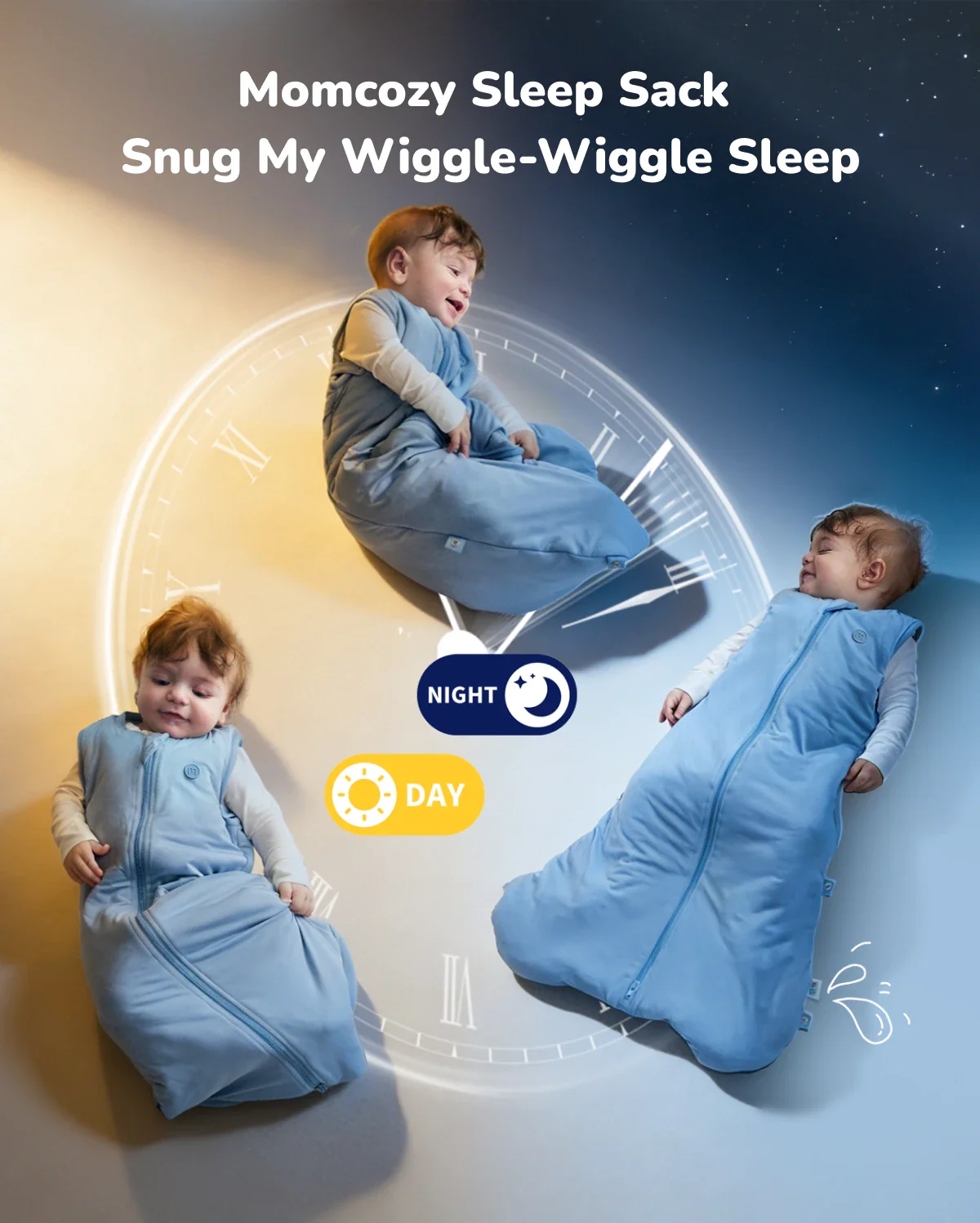 Momcozy Baby Sleep Sack 1.5 TOG - Image 7