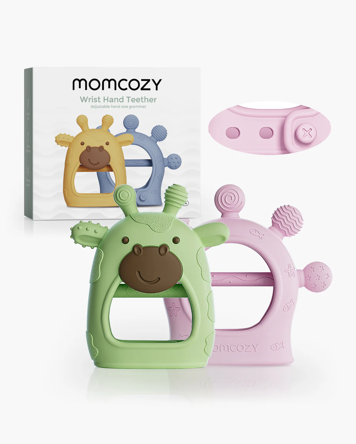Momcozy Baby Teether Toys - Teething Mitten - Image 12