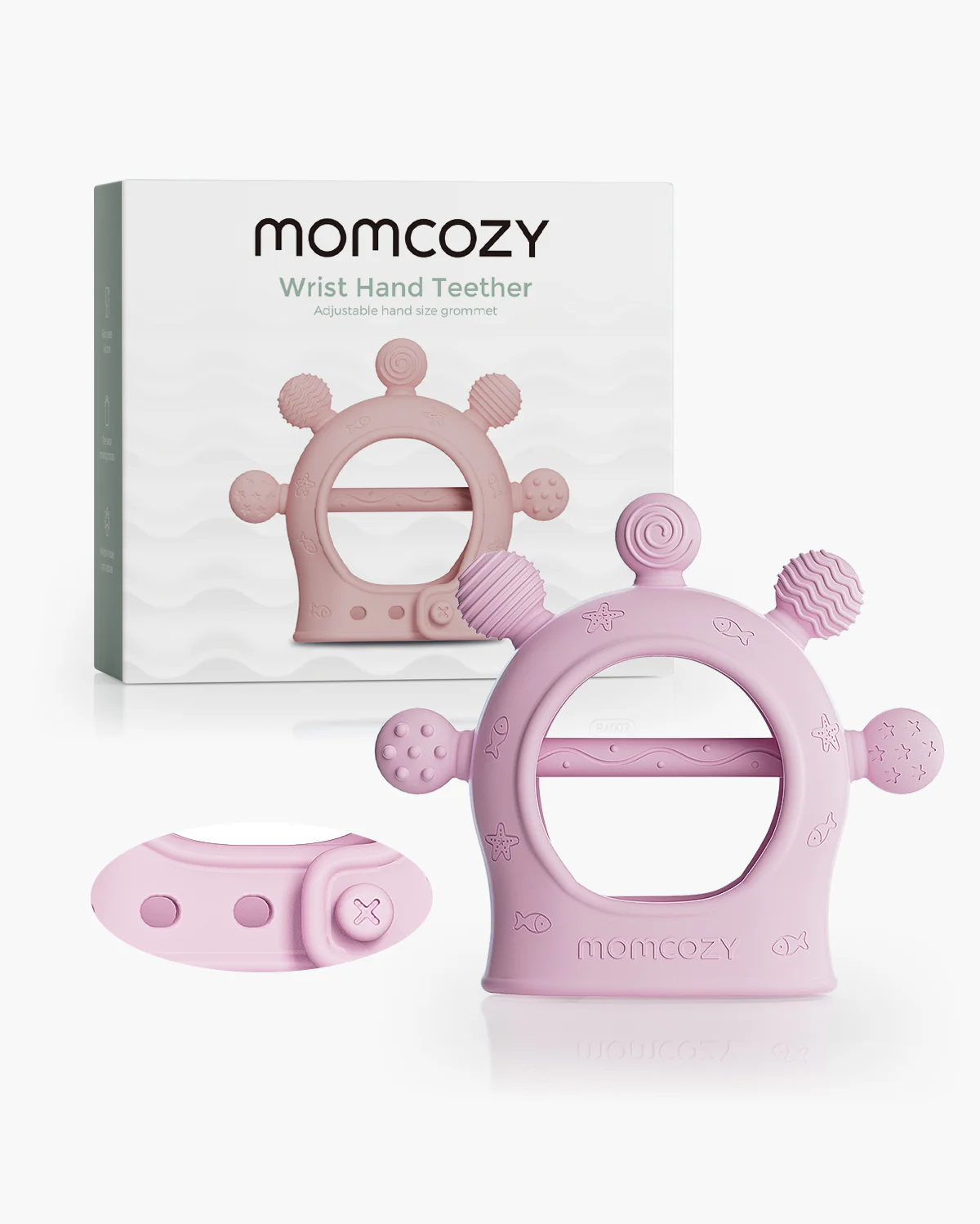 Momcozy Baby Teether Toys - Teething Mitten - Image 7