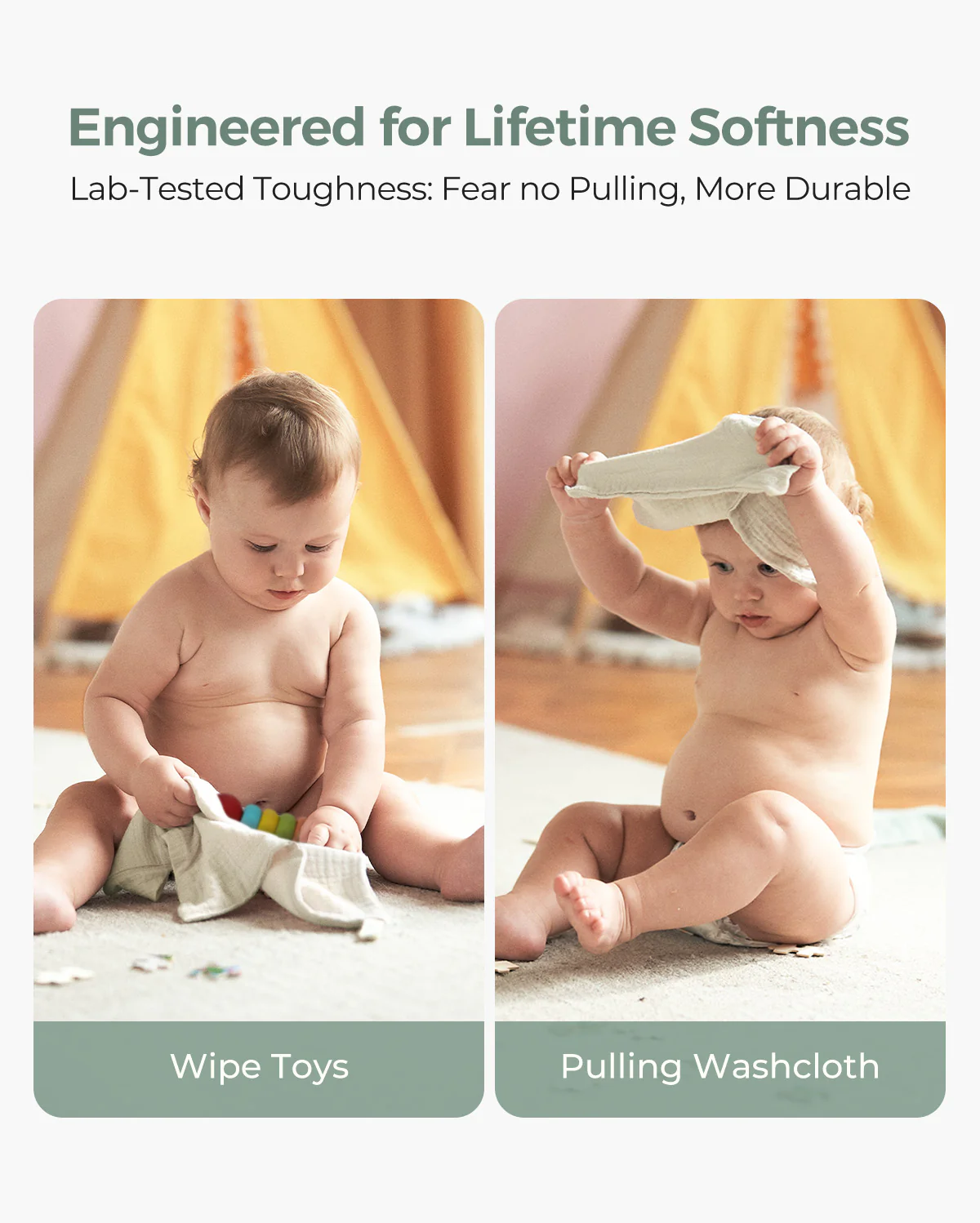 Momcozy Baby Washcloths – Soft 4-Layer Cotton, Gentle for Newborns - Image 14