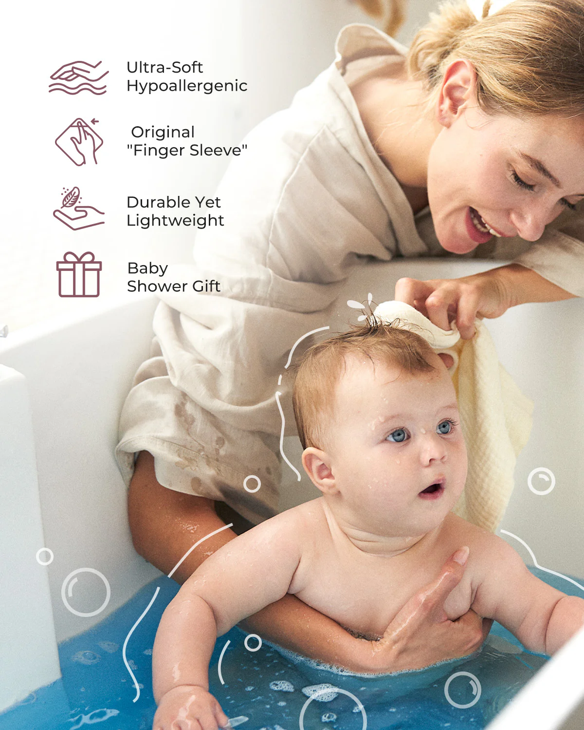Momcozy Baby Washcloths – Soft 4-Layer Cotton, Gentle for Newborns - Image 18