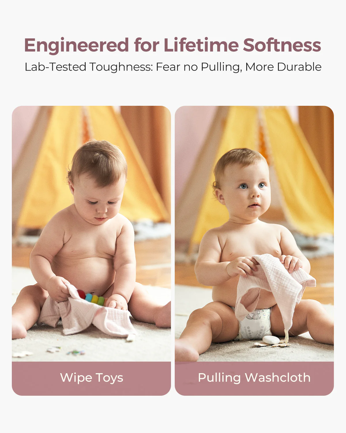 Momcozy Baby Washcloths – Soft 4-Layer Cotton, Gentle for Newborns - Image 21