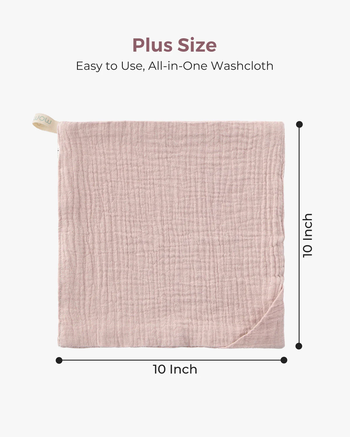 Momcozy Baby Washcloths – Soft 4-Layer Cotton, Gentle for Newborns - Image 22
