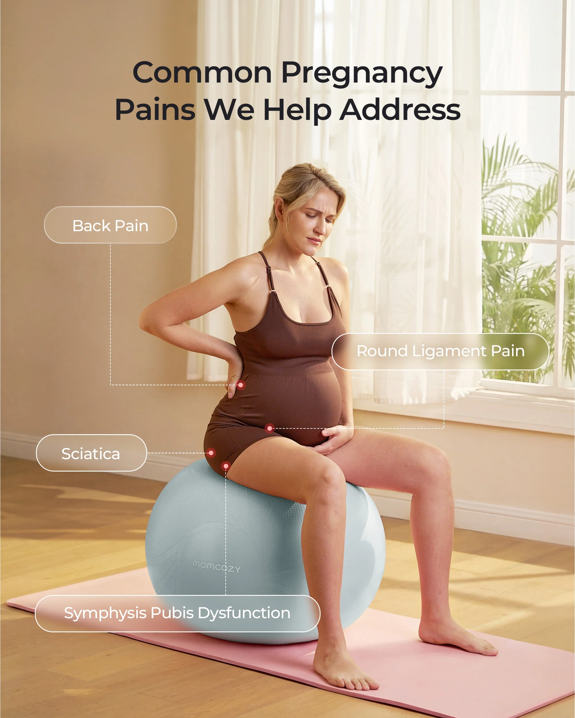Momcozy BirthEase Maternity Ball Set - Image 12