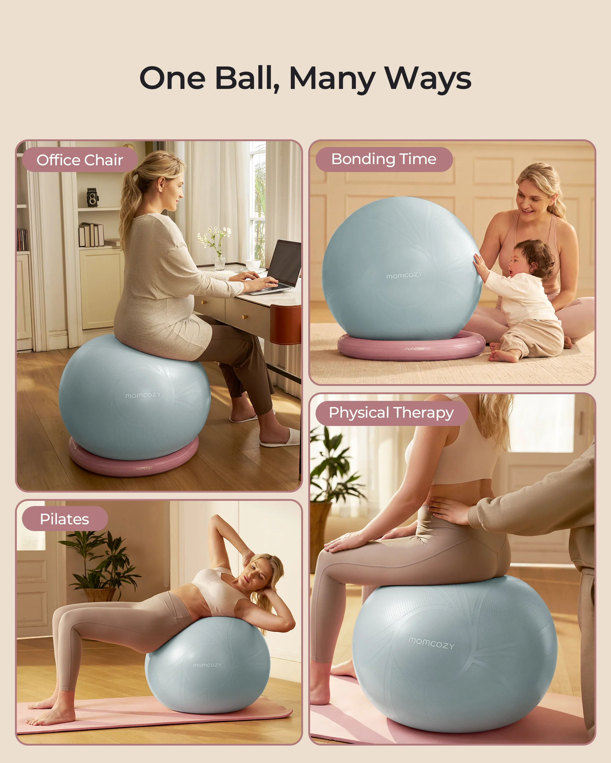 Momcozy BirthEase Maternity Ball Set - Image 21
