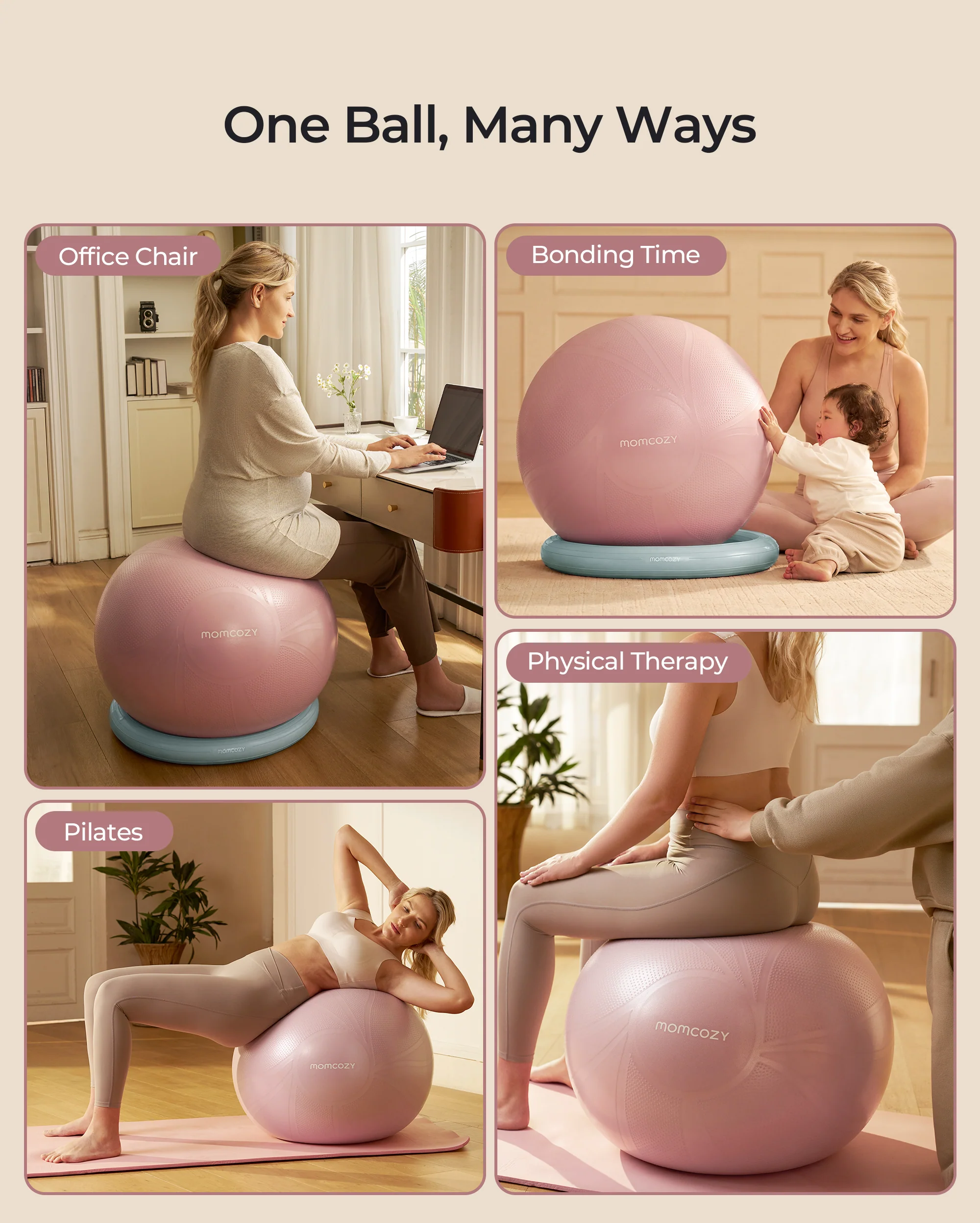 Momcozy BirthEase Maternity Ball Set - Image 32