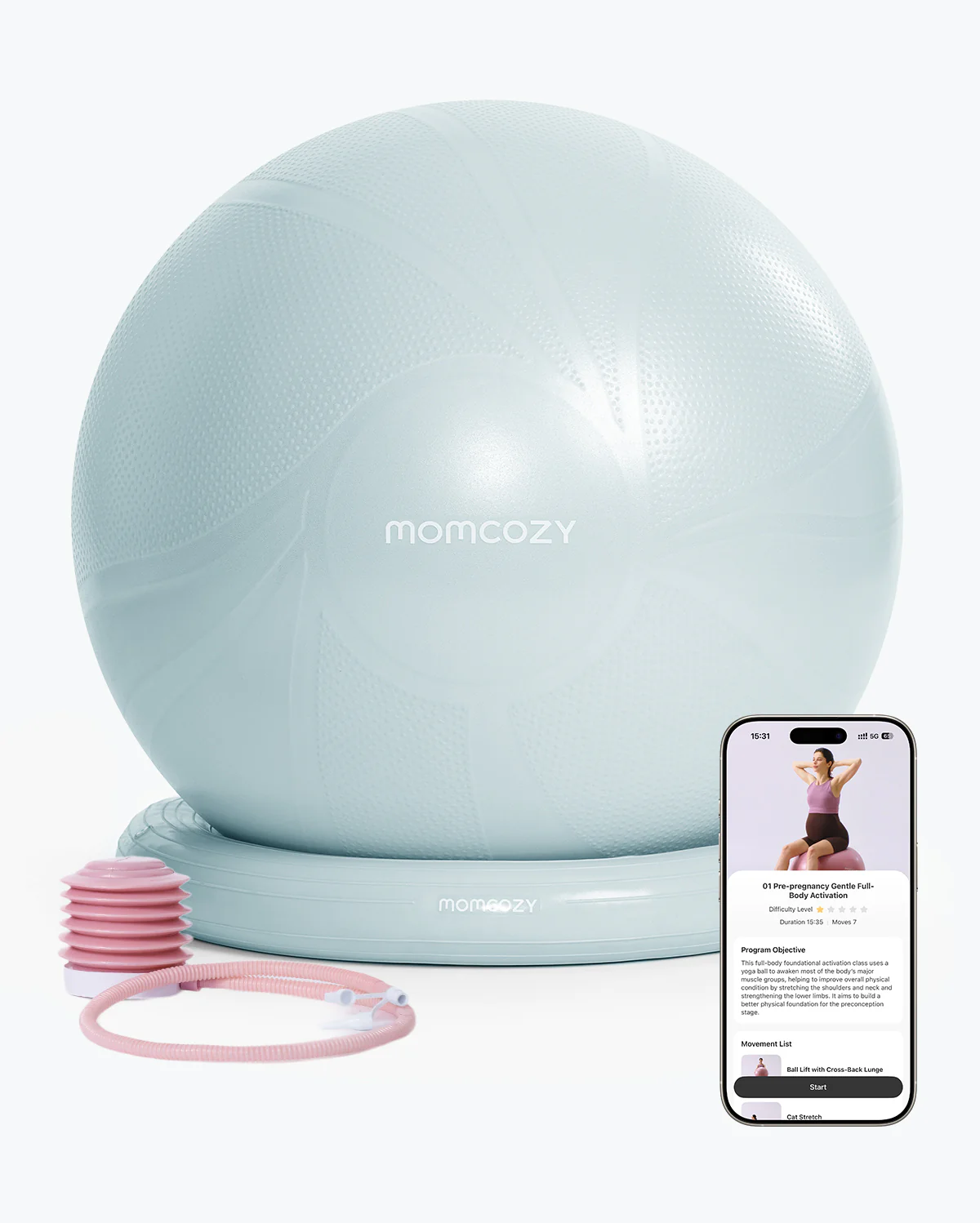 Momcozy BirthEase Maternity Ball Set - Image 7