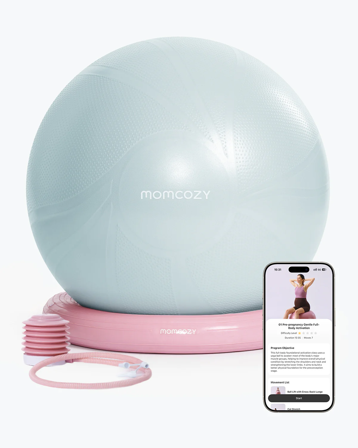 Momcozy BirthEase Maternity Ball Set - Image 9