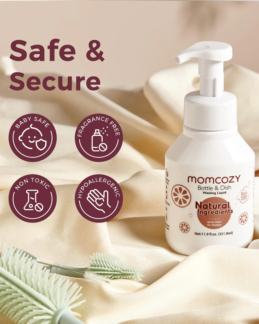 Momcozy Bottle Brush Cleaning Fluid - Image 5
