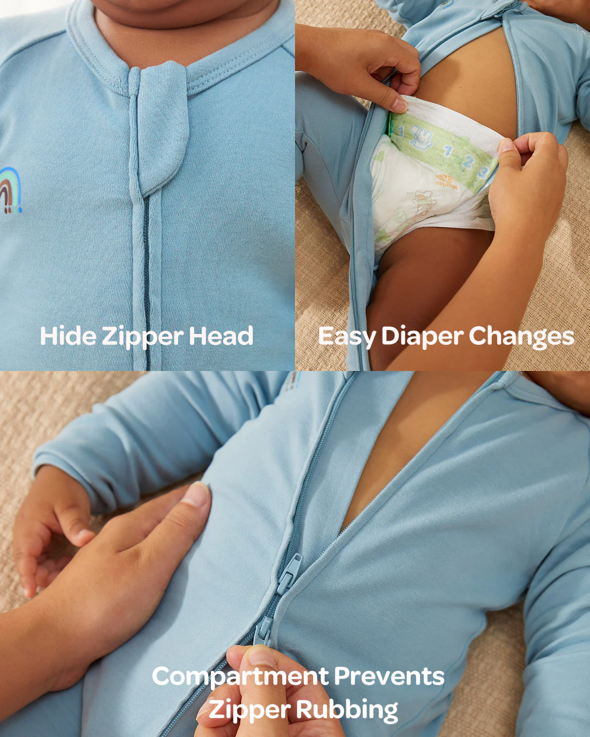Momcozy Boy Girl Baby Pajamas - Newborn Sleepers - Image 17