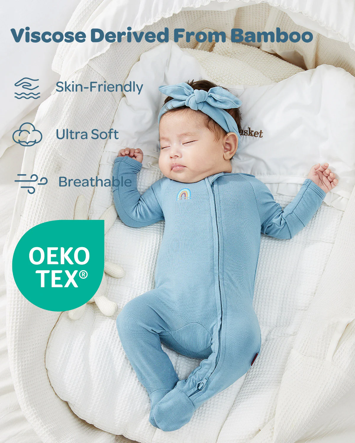 Momcozy Boy Girl Baby Pajamas - Newborn Sleepers - Image 23