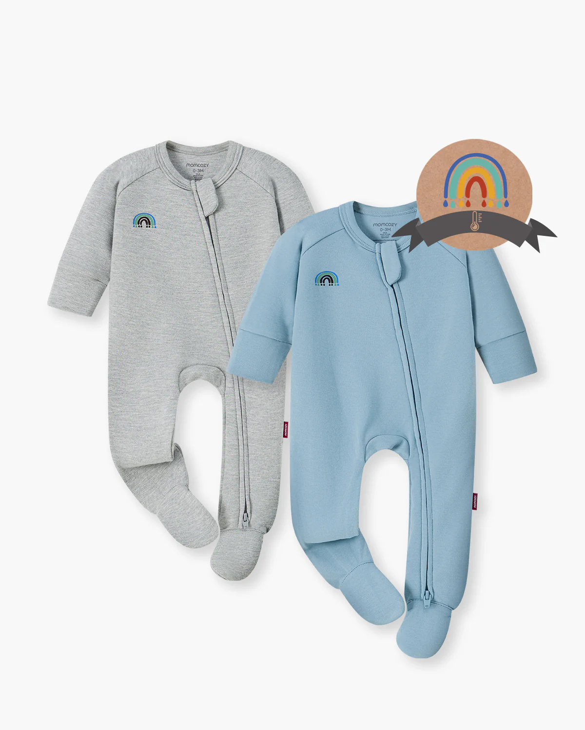 Momcozy Boy Girl Baby Pajamas - Newborn Sleepers - Image 7