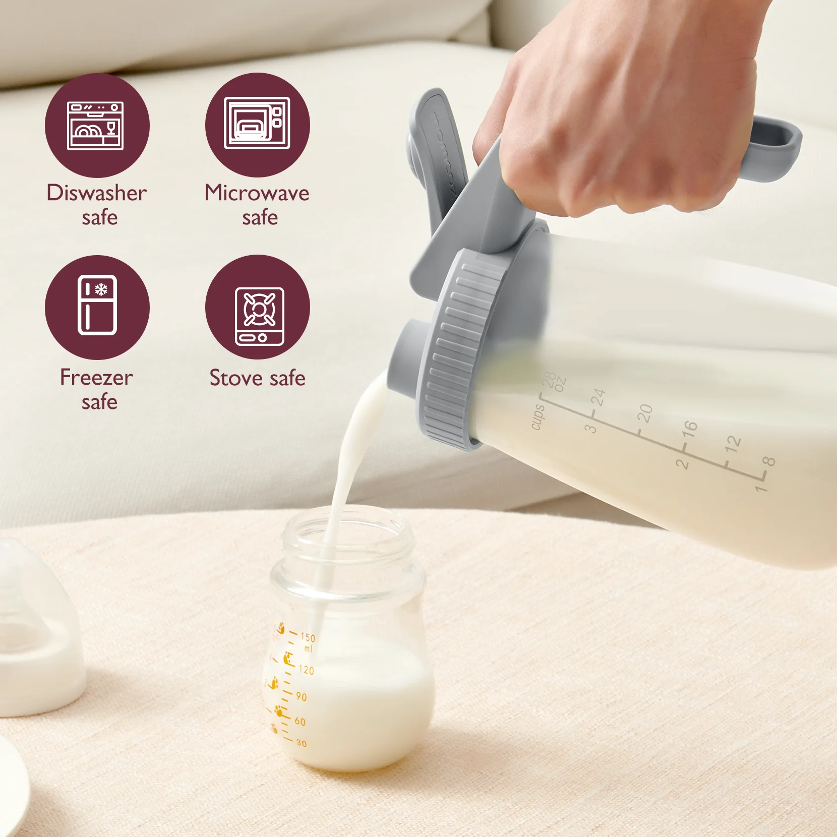 Momcozy Breast Milk Storage Container - Image 12
