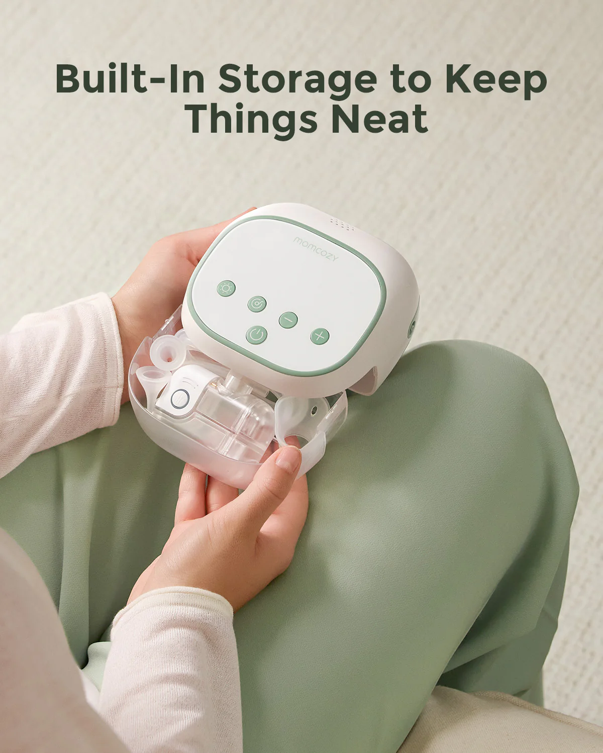 Momcozy BreezyClear Pro™ 2-in-1 Spray & Suction Electric Nasal Aspirator - Image 5