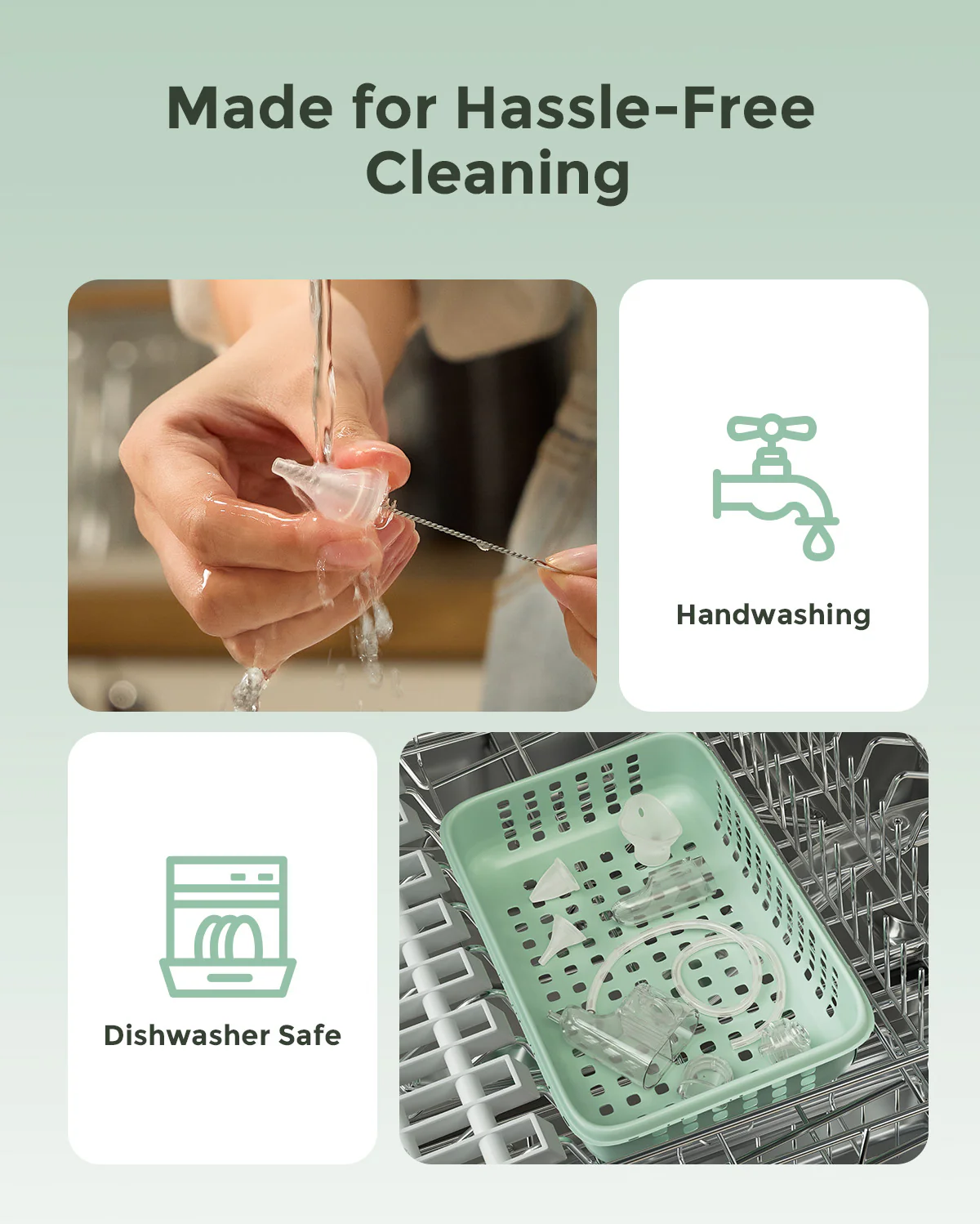 Momcozy BreezyClear Pro™ 2-in-1 Spray & Suction Electric Nasal Aspirator - Image 6