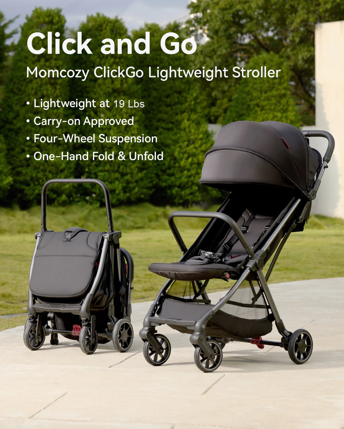 Momcozy ClickGo Lightweight Stroller - Image 2