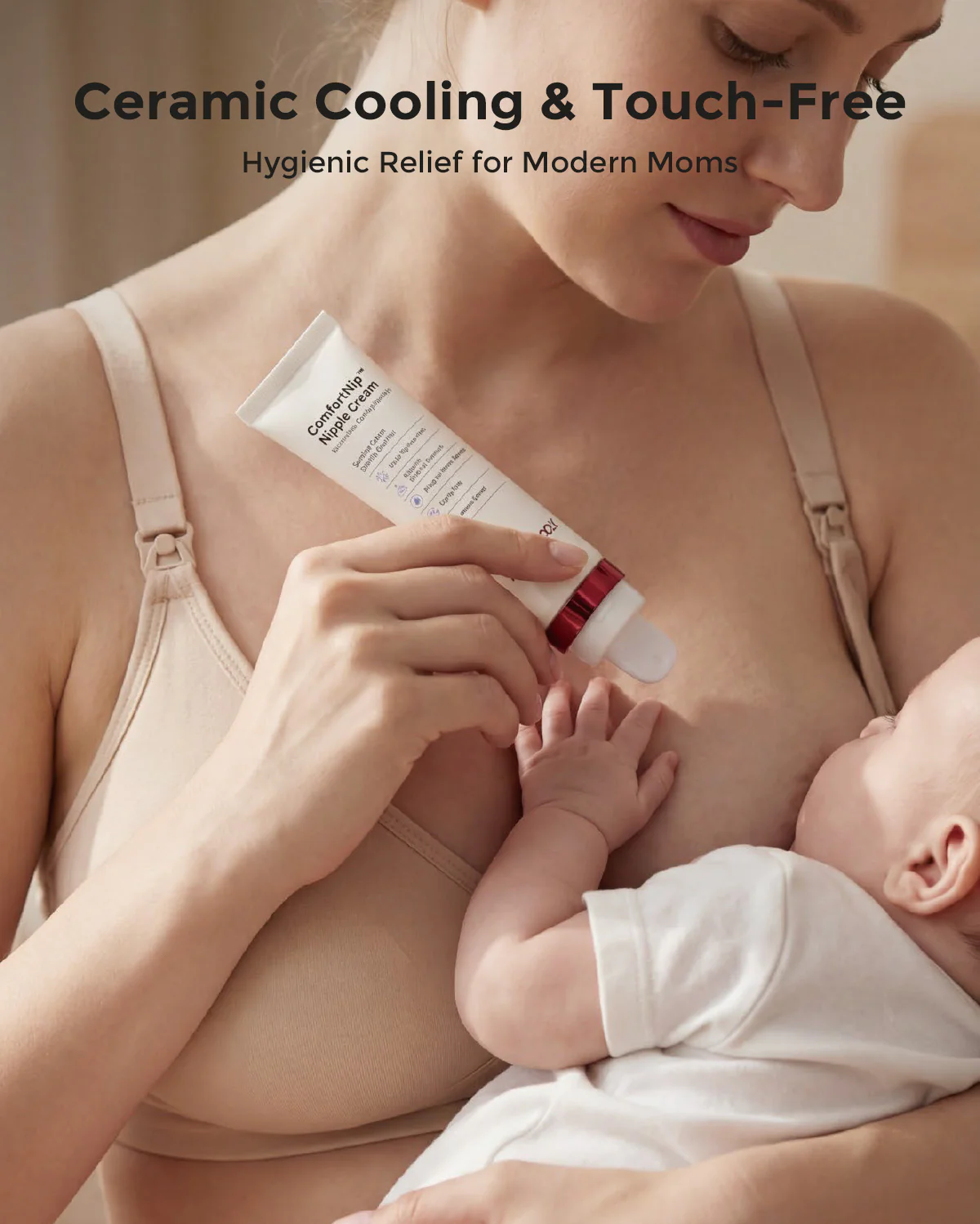 Momcozy ComfortNip™ Cooling Comfort & Touch Free Nipple Cream - Image 2