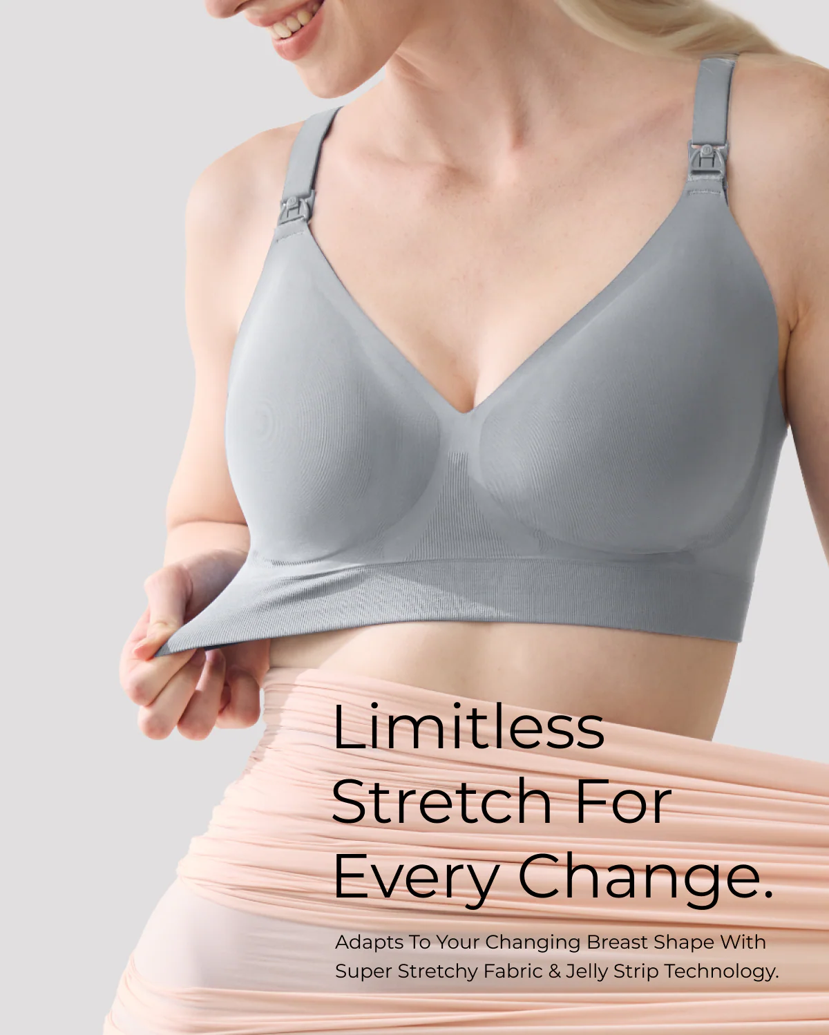 Momcozy CoolFit Nursing Bra - Ultra Stretch - Image 17