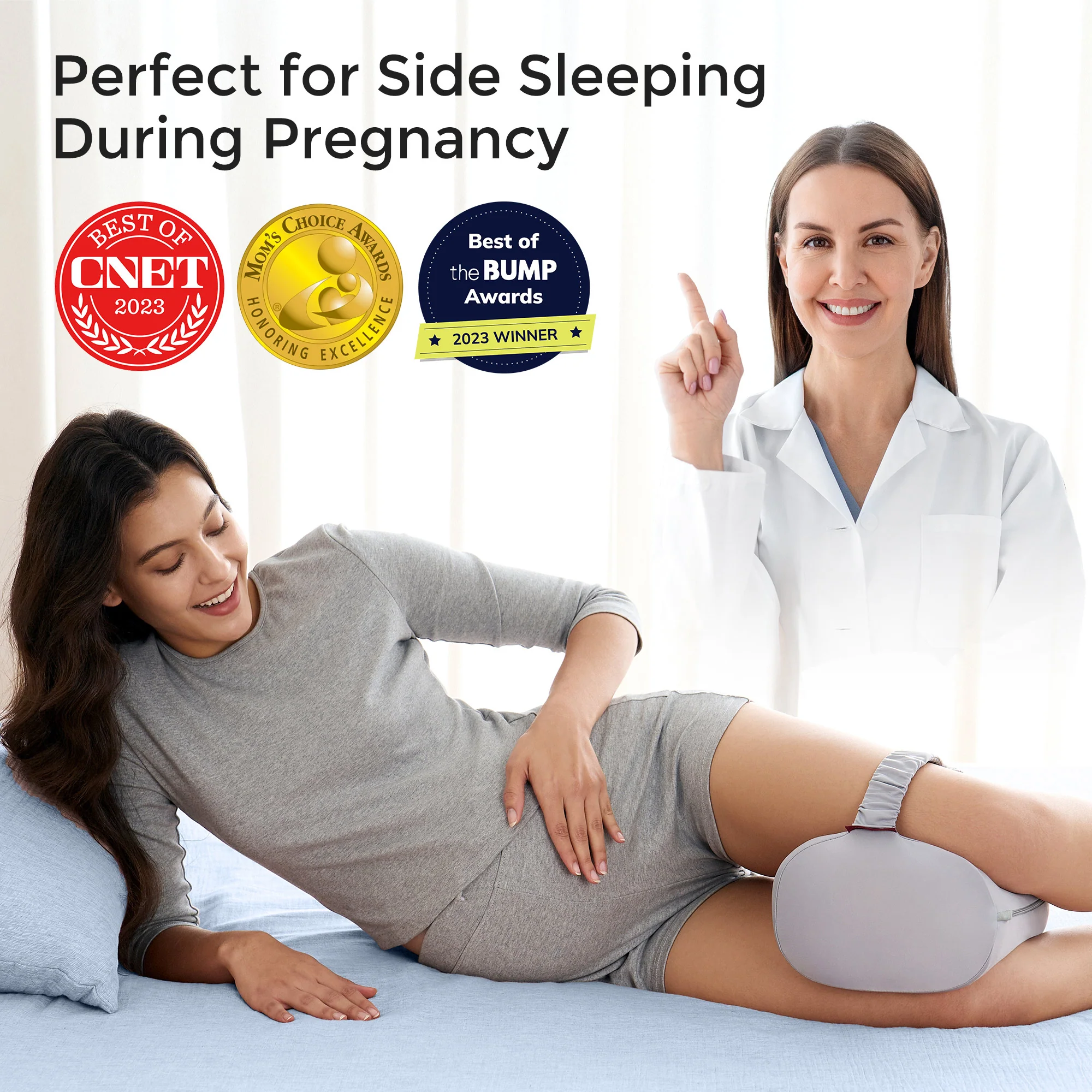 Momcozy Pregnancy Knee Pillow - Image 10