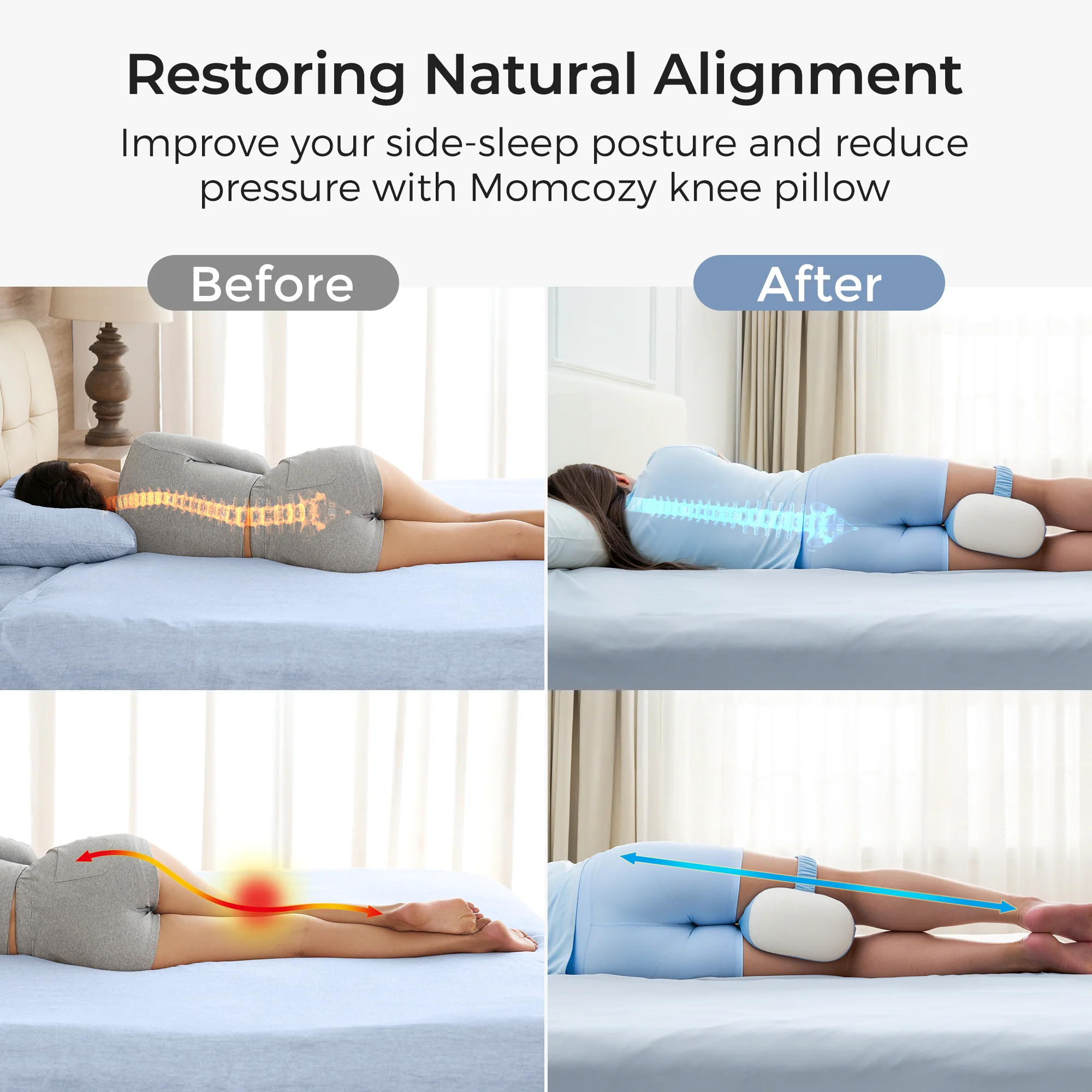 Momcozy Pregnancy Knee Pillow - Image 20